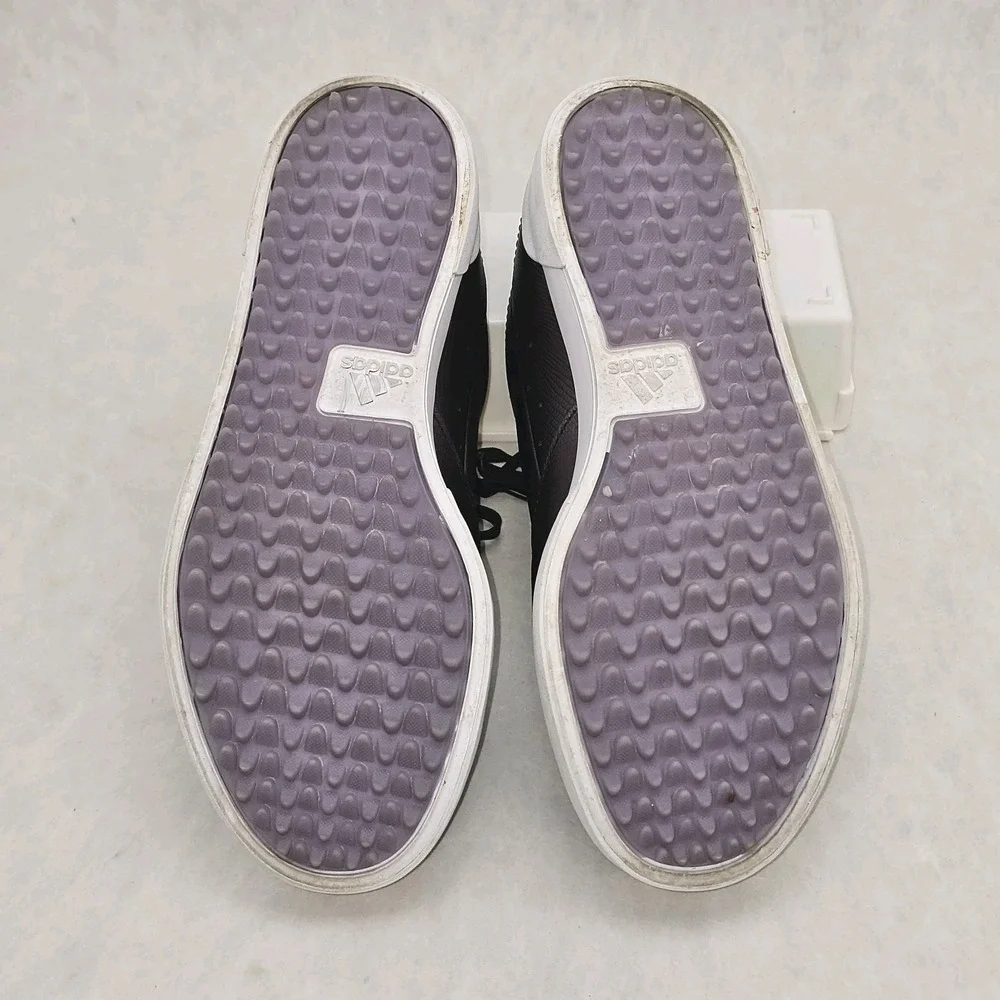 EUC Adidas Women's Adicross Retro Golf Shoe Black/Magic Lilac Sz EU 38½ / US 7